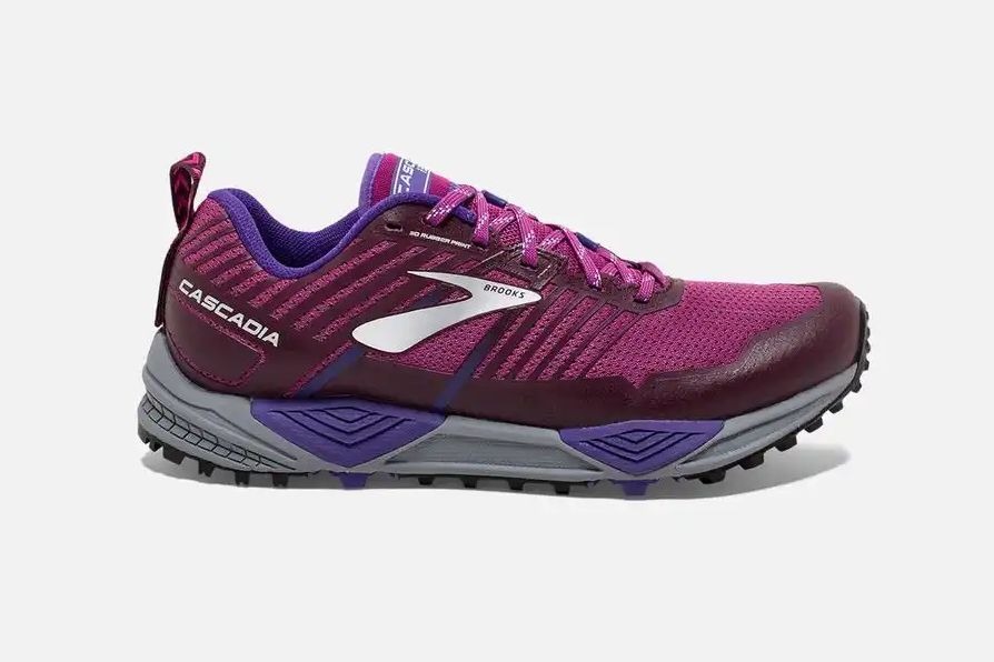 brooks cascadia 1 womens purple