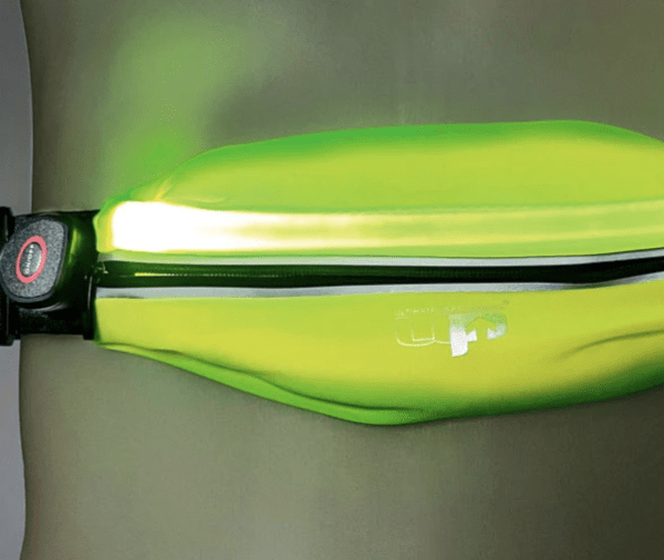 Ultimate Performance Ease LED Running Belt - Fluo Yellow - Image 3
